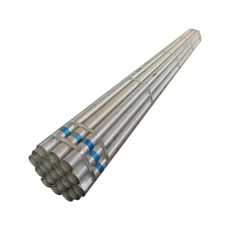 Galvanized Steel Pipe 6m Scaffolding Galvanized Round Pipe For Greenhouse Building Construction Galvanized Steel Tube